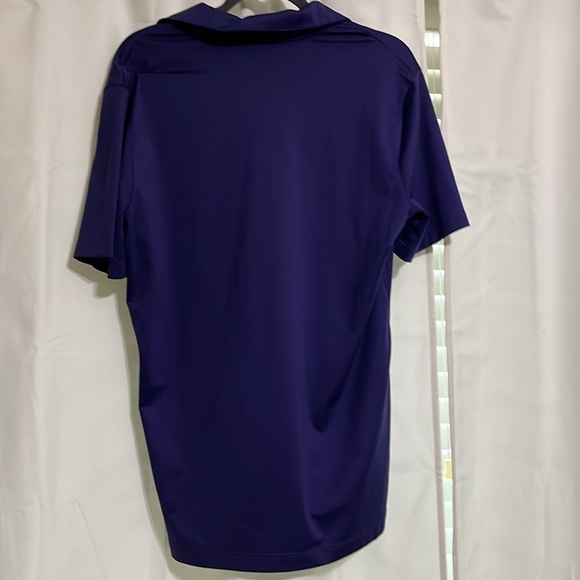 Men’s Nike dry fit, medium purple polo TCU shirt excellent condition - Picture 4 of 5